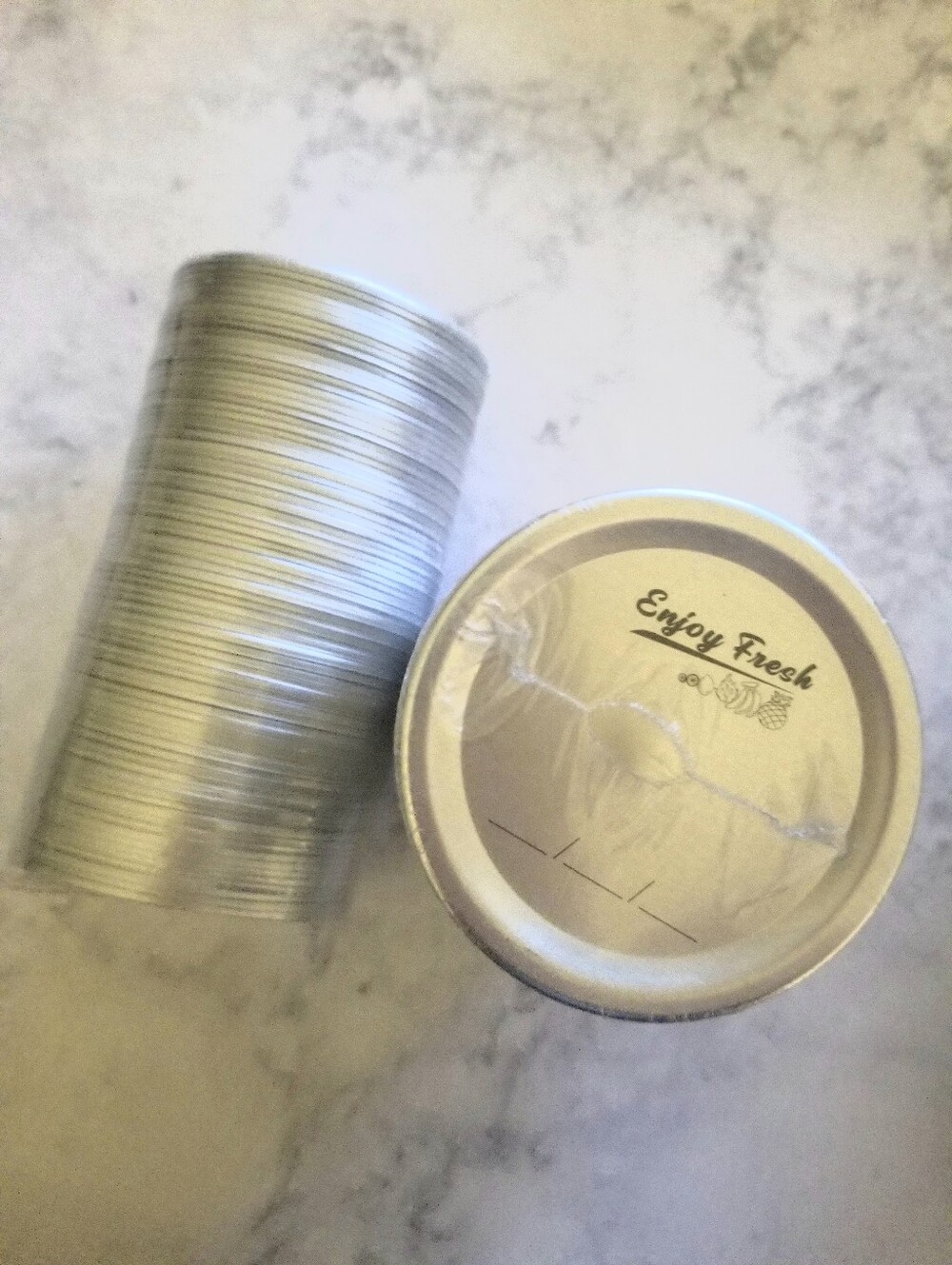 2 Pack - Enjoy Fresh Regular Canning Lids